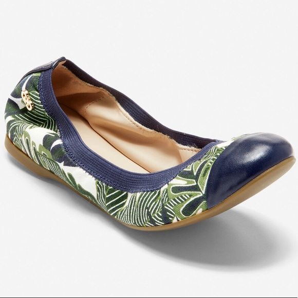 cole haan elbridge suede ballet flat